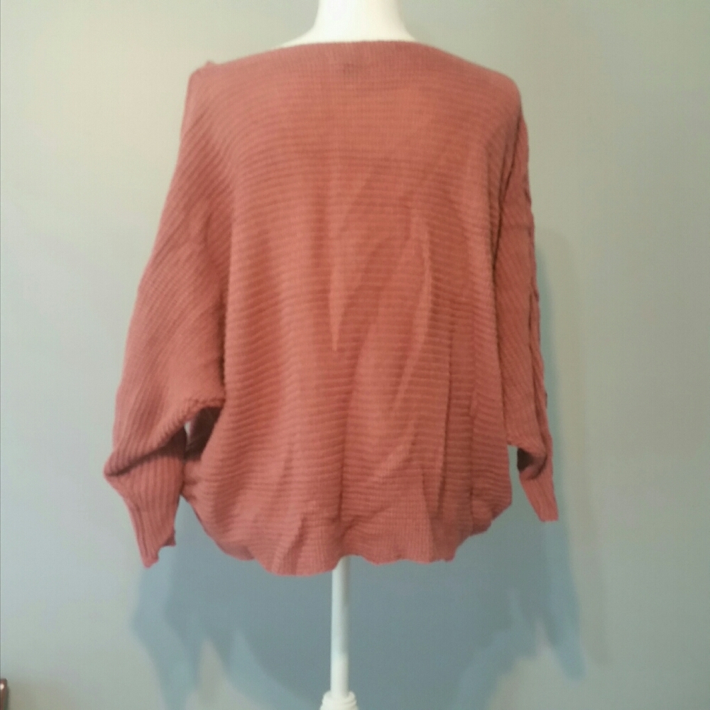 🌼3/$20 Dusty Rose Sweater Size 2X - Picture 4 of 11